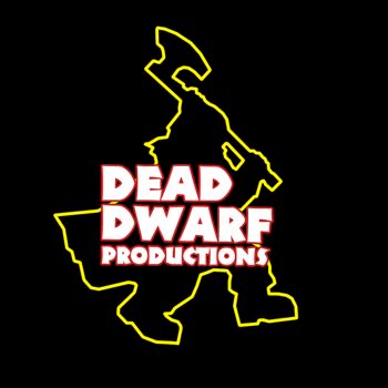 The official Dead Dwarf Productions logo.